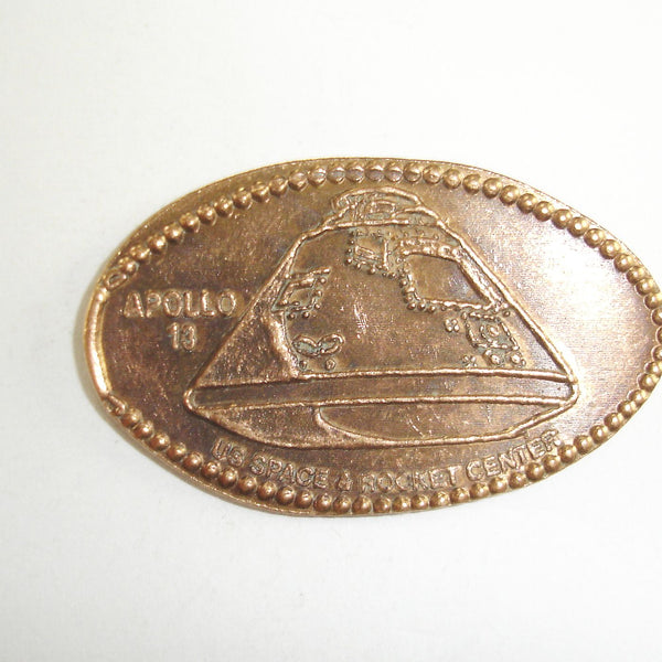 Pressed Penny: US Space and Rocket Center - Apolo 13