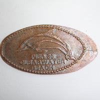 Pressed Penny: Pier 60 Clearwater Beach - Dolphin