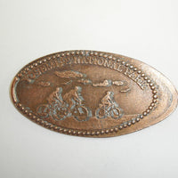 Pressed Penny: Yosemite National Park - Bicycle Riders