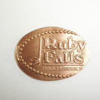 Pressed Penny: Ruby Fals - Lookout Mountain, TN