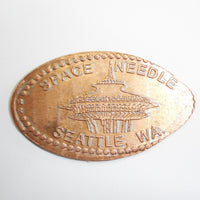 Pressed Penny: Space Needle - Seattle WA - I Am Seattle