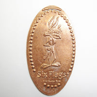 Pressed Penny: Six Flags - Wile E Coyote