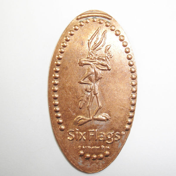 Pressed Penny: Six Flags - Wile E Coyote