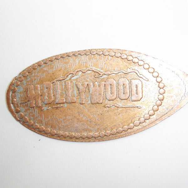 Pressed Penny: Hollywood Sign in the Hills