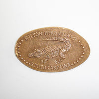 Pressed Penny: Hilton Head Island - South Carolina - Alligator