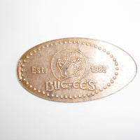 Pressed Penny: Buc-ees - Est 1982 - Beaver Logo