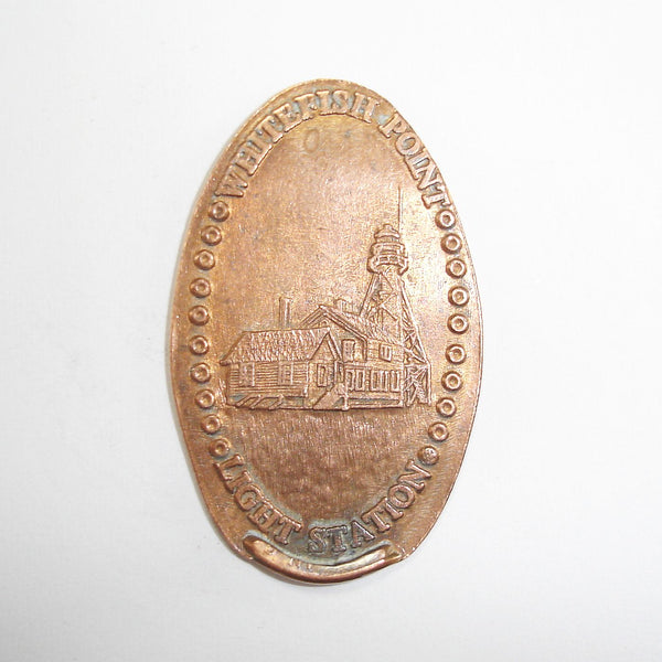 Pressed Penny: Whitefish Point Light Station - Building (b)