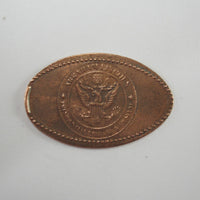 Pressed Penny: Abraham Lincoln - Presidential Library & Museum - Seal (b)