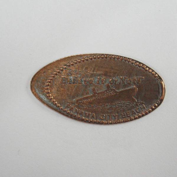 Pressed Penny: Ripley's Believe It or Not - Panama City Beach - Sinking Ship