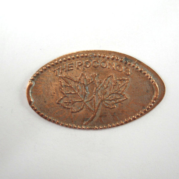 Pressed Penny: The Poconos - Maple Leaves