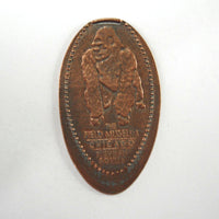 Pressed Penny: The Field Museum - Chicago - Bushman Gorilla