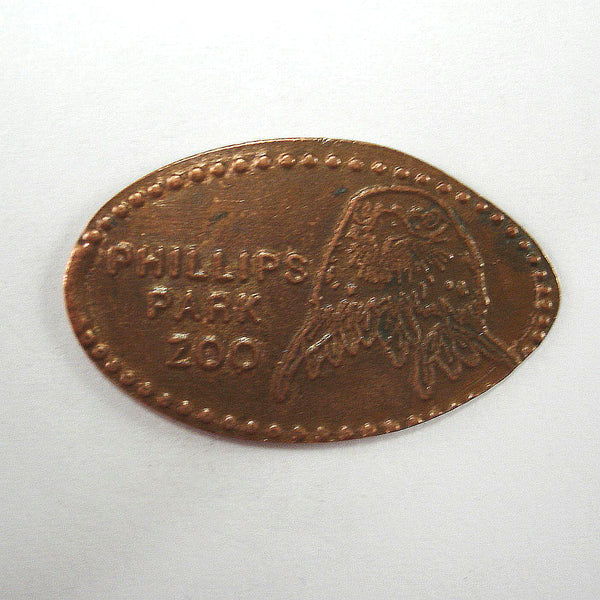 Pressed Penny: Phillips Park Zoo - Eagle