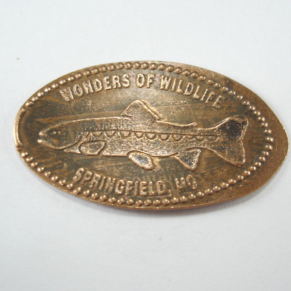 Pressed Penny: Wonders of Wildlife - Springfield, MO - Fish
