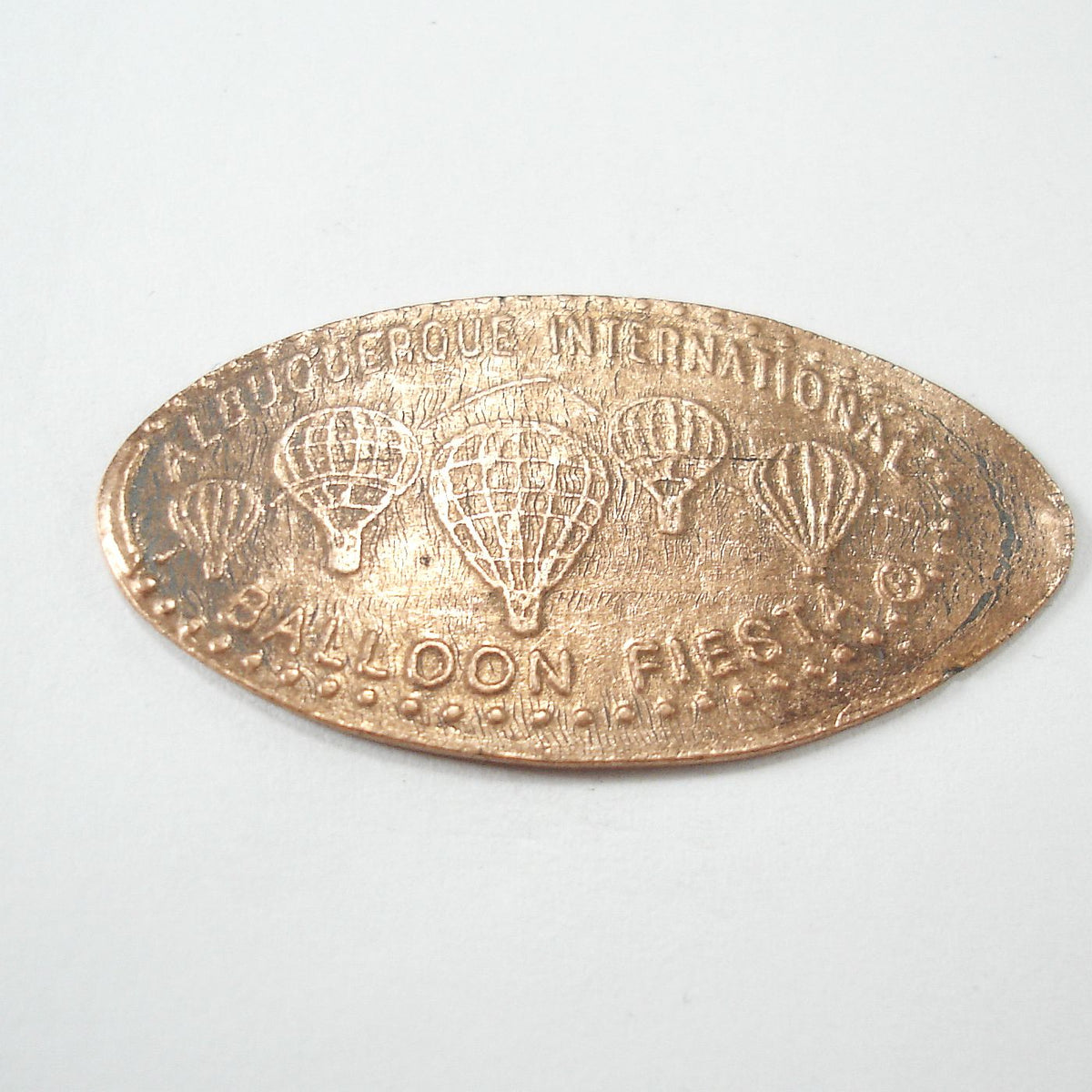 Pressed Penny Albuquerque International Balloon Fiesta Hot Air Ball Penny Presses