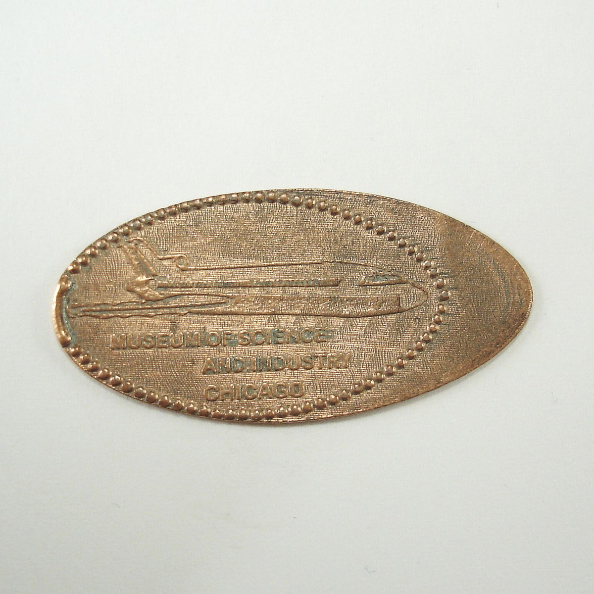 Pressed Penny: Museum of Science and Industry - Chicago - Airplane ...