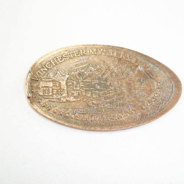 Pressed Penny: Winchester Mystery House - San Jose CA - House