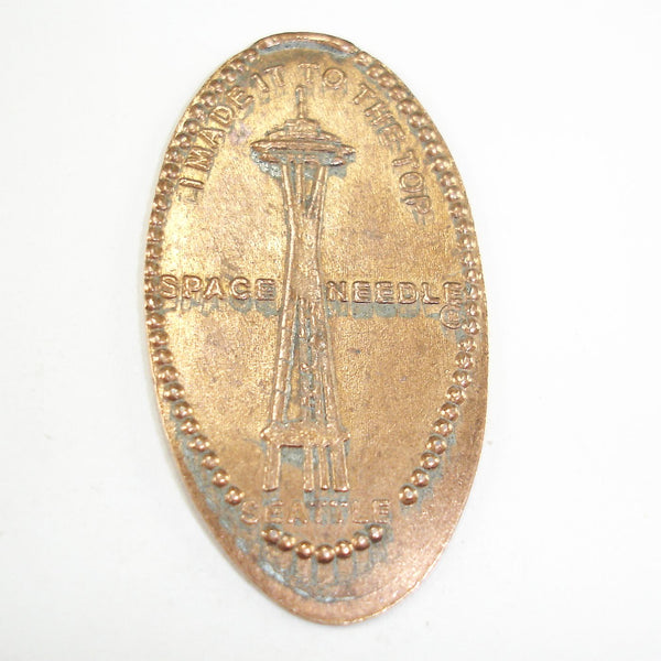 Pressed Penny: Seattle - I Made It To The Top - Space Needle