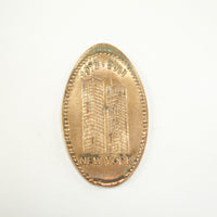 Pressed Penny: New York 1973 - 2001 - World Trade Center Towers