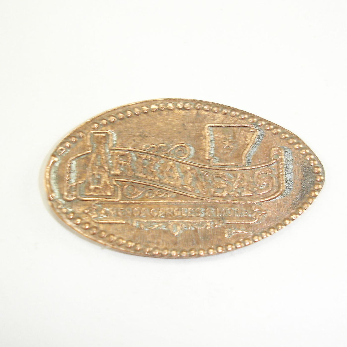 Pressed Penny Arkansas Banner Penny Presses