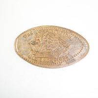 Pressed Penny: USS Constitution - Old Ironsides - Ship