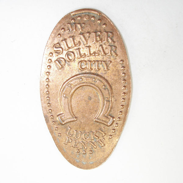 Pressed Penny: My Silver Dollar City Lucky Penny - Horseshoe
