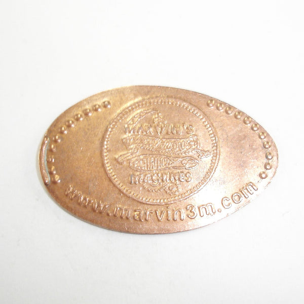 Pressed Penny: Marvin's Marvelous Mechanical Museum - Logo