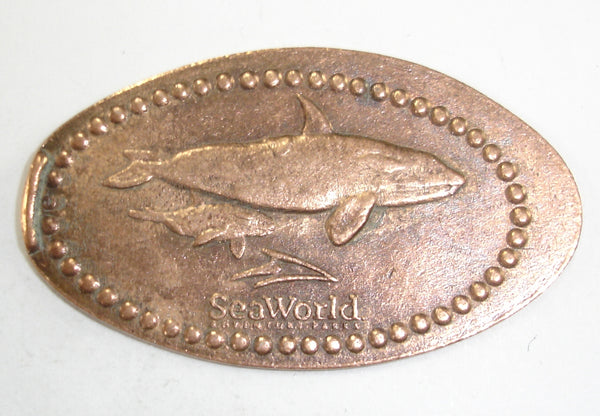 Pressed Penny: Seaworld - Dolphins