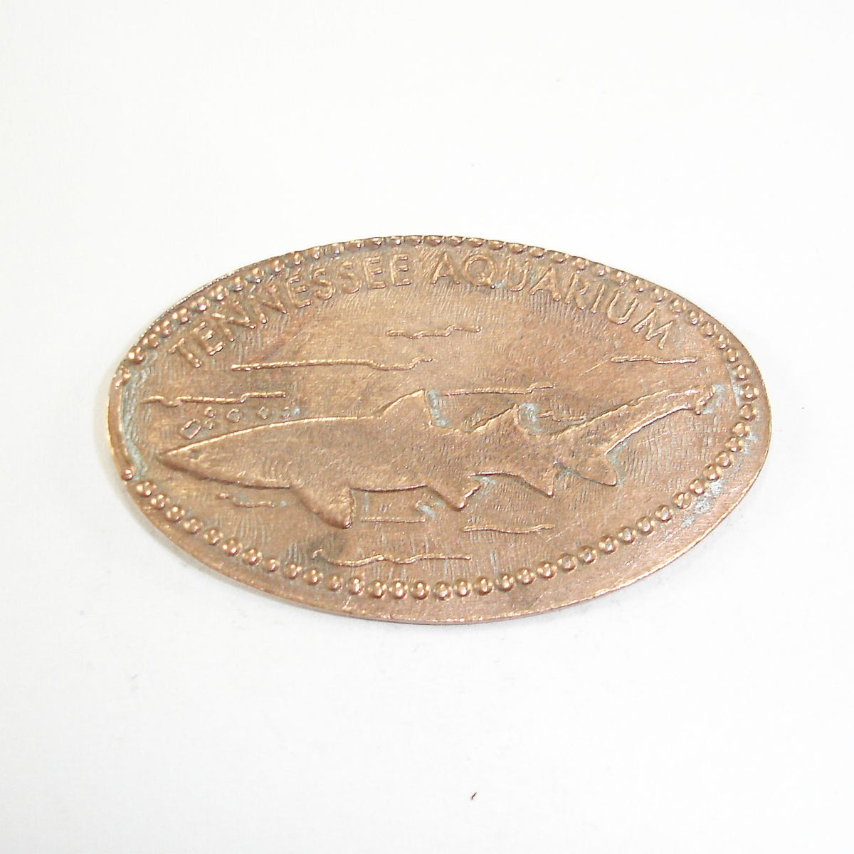 Pressed Penny Tennessee Aquarium Shark (c) Penny Presses