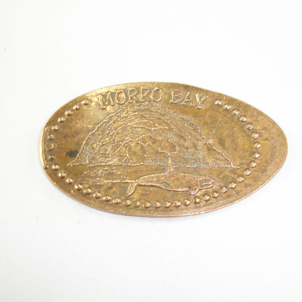 Pressed Penny: Morro Bay - Shark and Rock