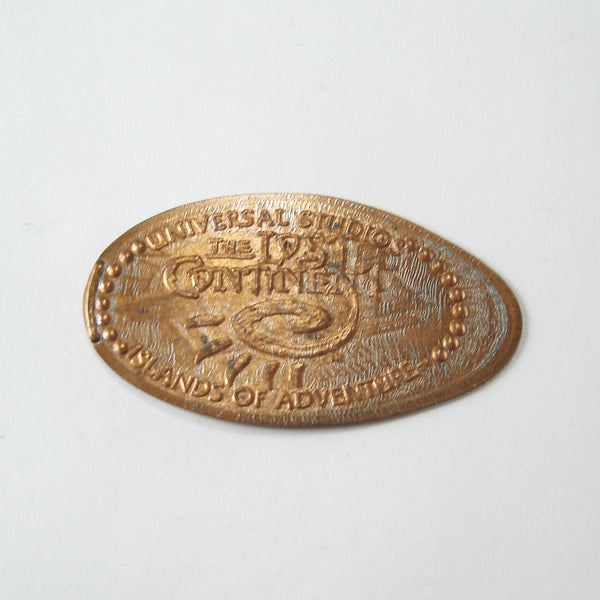 Pressed Penny: Universal Studio Islands of Adventure - The Lost Continent
