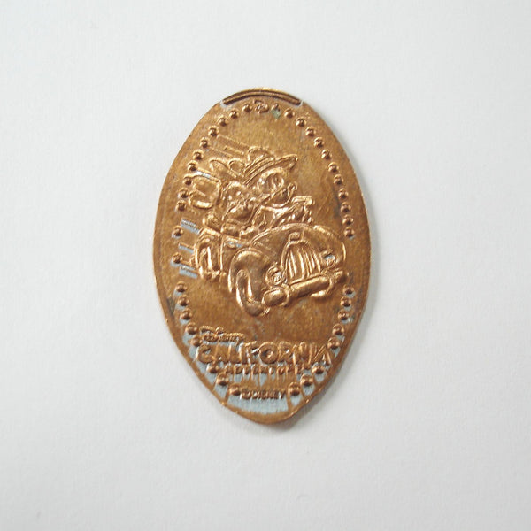 Pressed Penny: Disney's California Adventure - Mickey and Minnie Driving