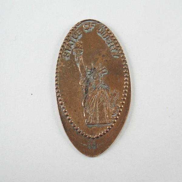 Pressed Penny: Statue of Liberty - Lady Liberty Holding Torch