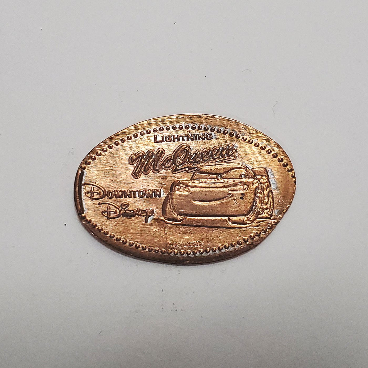 Pressed Penny: Lightning McQueen - Downtown Disney – Penny Presses