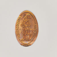 Pressed Penny: Burg Hohenzollern - Knight in Armor