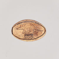 Pressed Penny: Sacramento Zoo - Aardvark (b)
