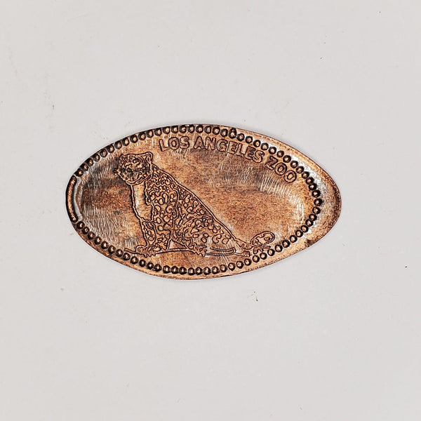 Pressed Penny: Los Angeles Zoo - Leopard (d)