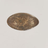 Pressed Penny: North Carolina Museum of Natual Sciences - Butterfly
