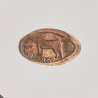 Pressed Penny: San Diego Zoo - Tiger (2)