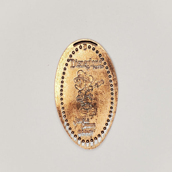 Pressed Penny: Disneyland - Jungle Cruise - Skipper Mickey
