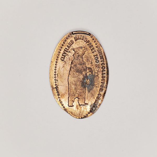 Pressed Penny: Cleveland Metroparks Zoo - Bear