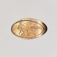 Pressed Penny: Legoland California - Dragon (b)