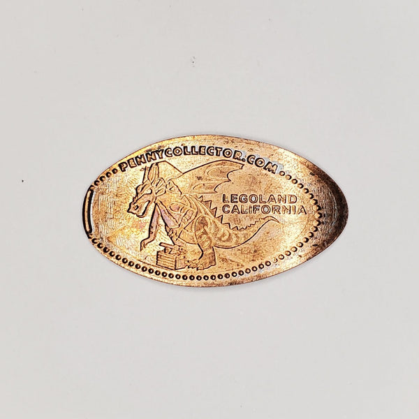 Pressed Penny: Legoland California - Dragon (b)