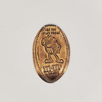 Pressed Penny: M&Ms World - Las Vegas - See You In Las Vegas - M&M with Sunglasses