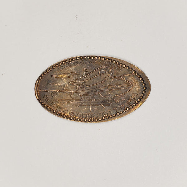 Pressed Penny: Udvar-Hazy Center - Shuttle Enterprise 747 SCA