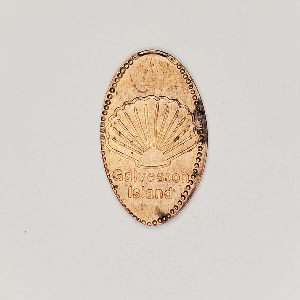 Pressed Penny: Galveston Island - Sea Shell