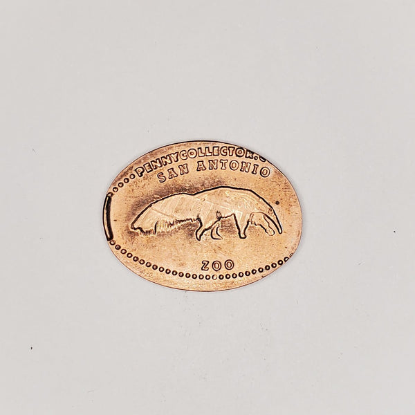 Pressed Penny: San Antonio Zoo - Anteater (b)