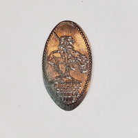 Pressed Penny: National Cowboy Hall of Fame - Man on Horse