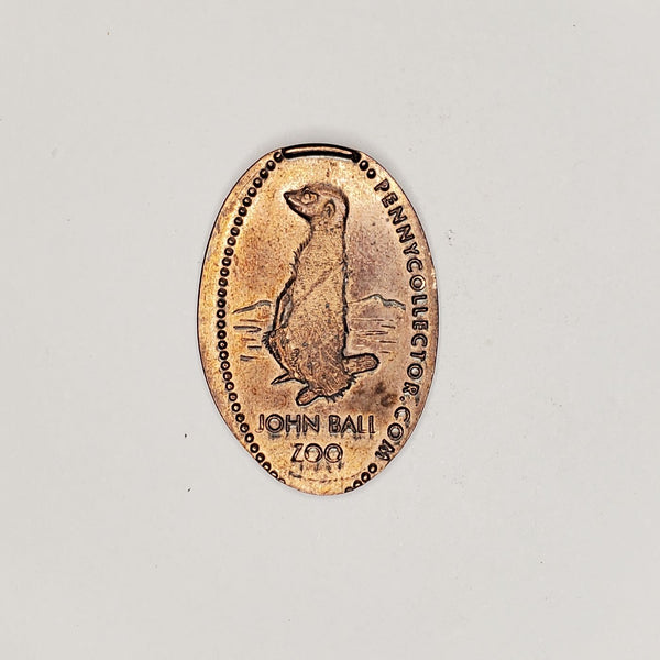 Pressed Penny: John Ball Zoo - Otter