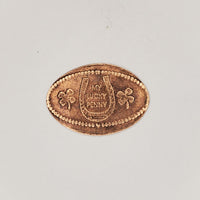 Pressed Penny: My Lucky Penny - Horseshoe and Clovers