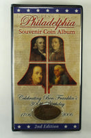 Philadelphia Souvenir Coin Album 2nd Edition with Bonus Coin